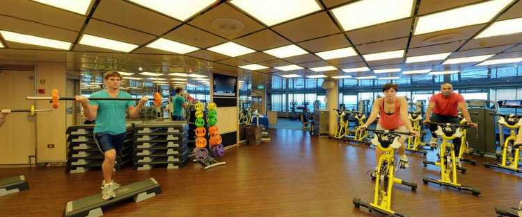 Gym and Fitness P&O Cruises Ventura Interior Gymnasium 1.jpg