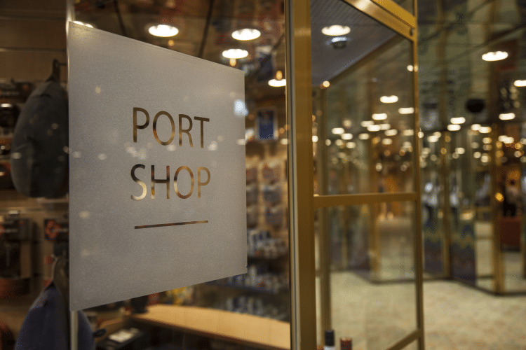 Port Shop Fred Olsen Cruise Line Balmoral Interior Port Shop.png