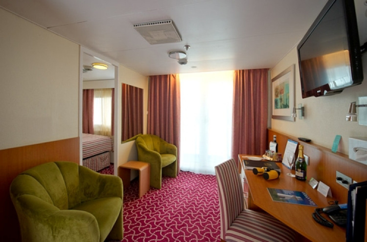 Single Balcony Suite Fred Olsen Cruise Line Boudicca Accommodation Single Balcony Suite 2.jpg