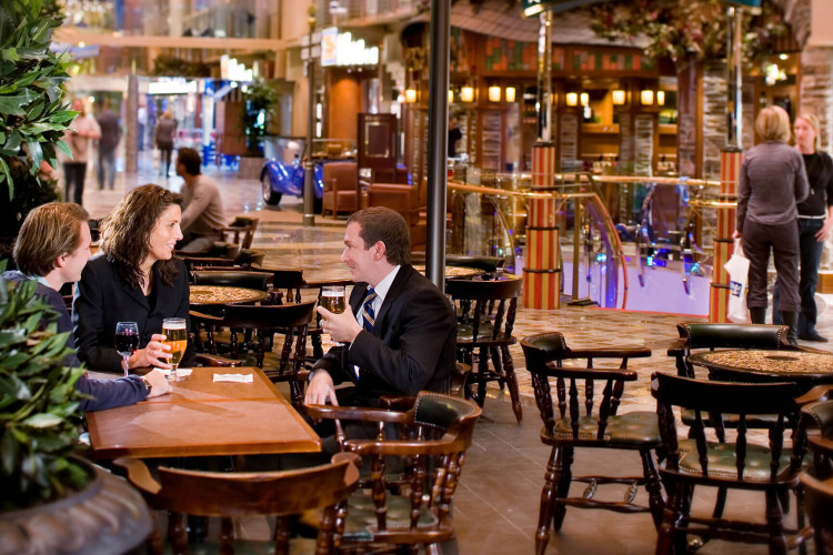 Dog & Badger Pub Royal Caribbean Independance of the seas Interior new dog and badger.jpg